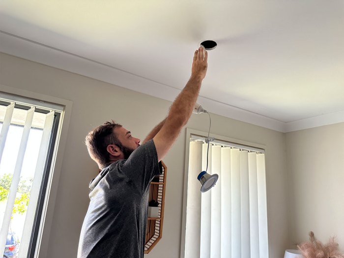 LED lighting installation